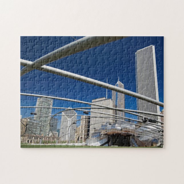 Jay Pritzker Pavilion, Millennium Park Jigsaw Puzzle (Horizontal)