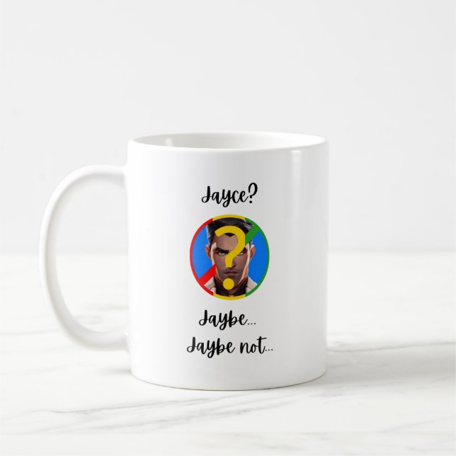 Jaybe, Jaybe not Coffee Mug (Left)