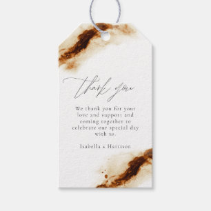 JAYLA   Boho Terracotta Burnt Orange Rust Favour Gift Tags