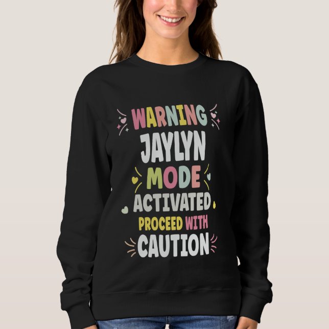 JAYLYN Personalized Women's Gift Custom JAYLYN Sweatshirt (Front)