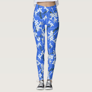 JAZMIN FOCUS DARK CERULEAN LEGGINGS