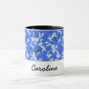 JAZMINE FOCUS CERULEAN & BLACK MUG