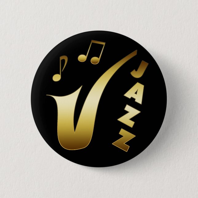 JAZZ 2 INCH ROUND BUTTON (Front)