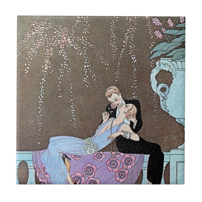 Jazz Age Fireworks Tile (Front)