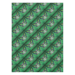 Jazz Age Showgirl Flapper Wearing Butterfly Wings  Tablecloth