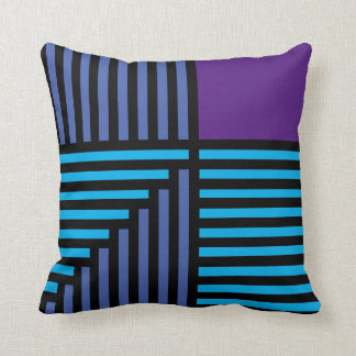 ''Jazz Age & the Purple Night''t'' Throw Pillow