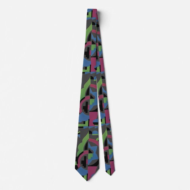 Jazz Art Deco Tie (Front)