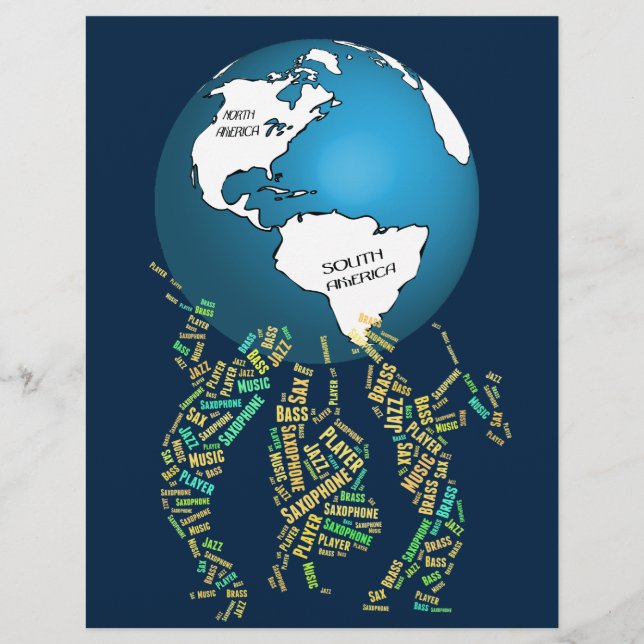 Jazz Band Flyer (Front)