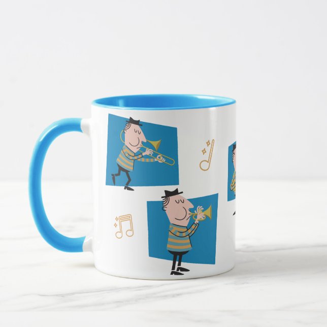 Jazz Band Mug (Left)