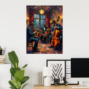 Jazz Band Performance Poster