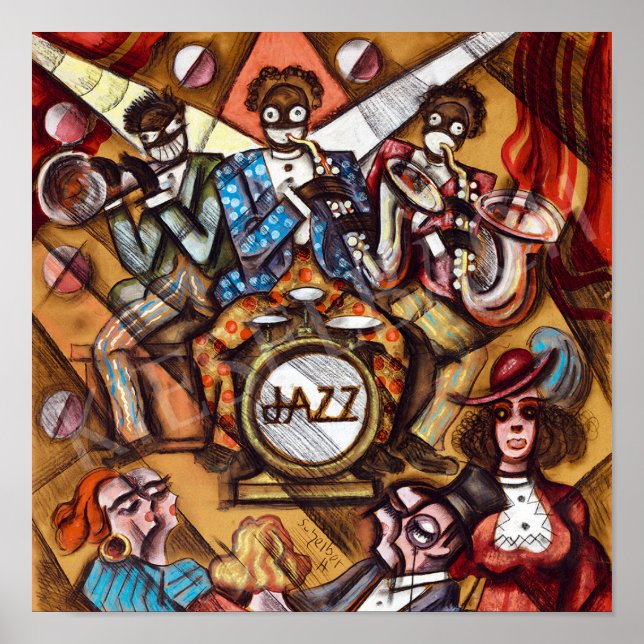 JAZZ BAND POSTER (Front)