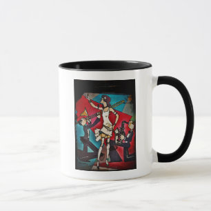 Jazz Band with Girl Singer Mug