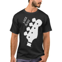 Jazz bass black t-shirt