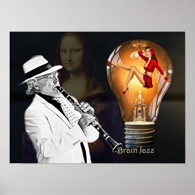 Jazz --- Brain Jazz Poster (Front)