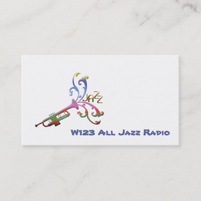 Jazz Business Card (Front)