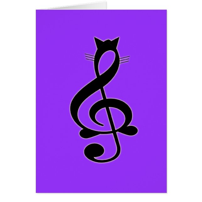 Jazz Cat Card (Front)