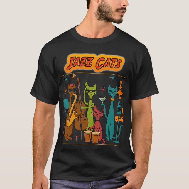 jazz cats T-Shirt (Front)
