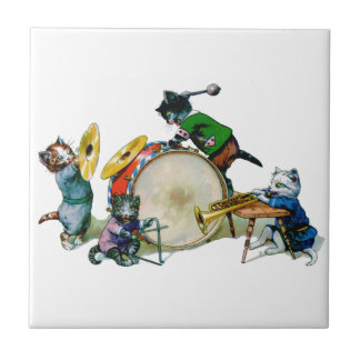 Jazz Cats Tile