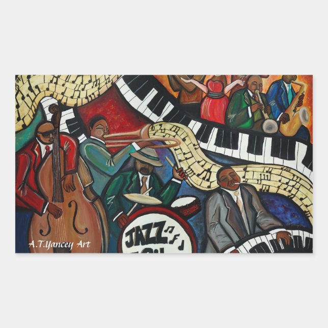 Jazz City Sticker (Front)