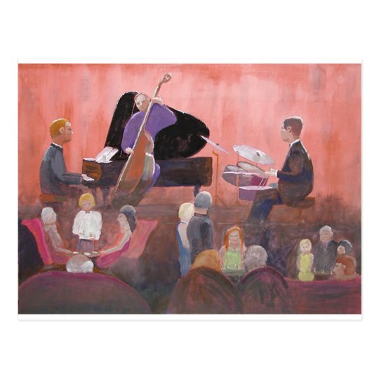 Jazz Club Postcard
