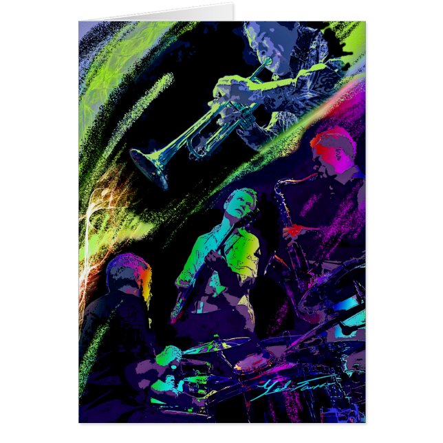 Jazz coloré (Devant)