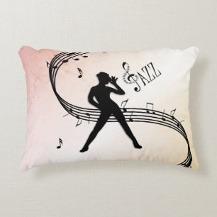 Jazz Dance Accent Pillow
