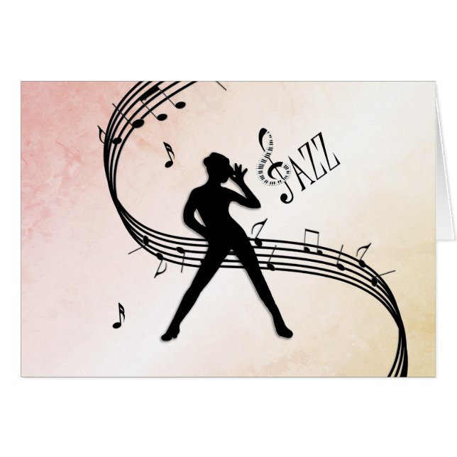 Jazz Dance Blank inside (Front Horizontal)