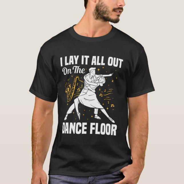 Jazz Dance Floor Jazz T-Shirt (Front)
