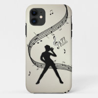 Jazz Dance Golden Music Case-Mate iPhone Case