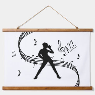 Jazz Dance Hanging Tapestry