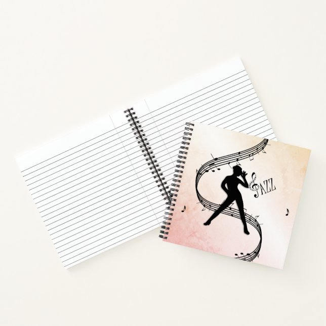 Jazz Dance Notebook (Inside)