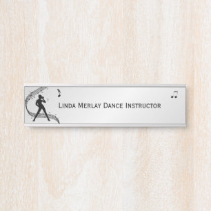 Jazz Dance  Personalized  Door Sign