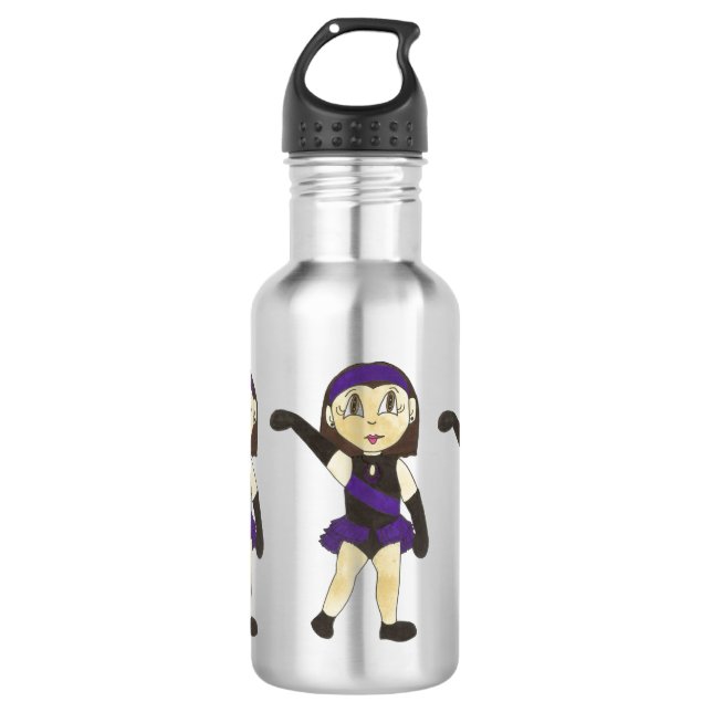 JAZZ Dance School Studio Dancer Teacher Gift 532 Ml Water Bottle (Front)