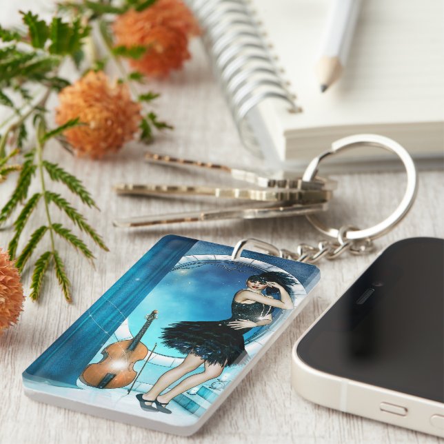 Jazz Dancer Keychain (Front Right)