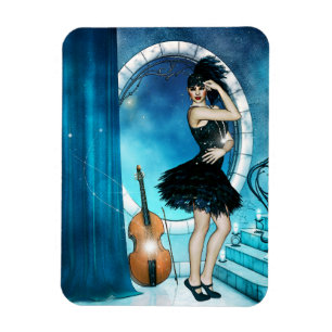 Jazz Dancer Magnet