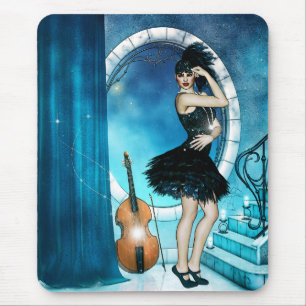 Jazz Dancer Mouse Pad