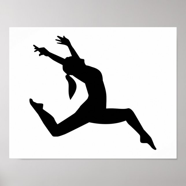Jazz dancer poster (Front)