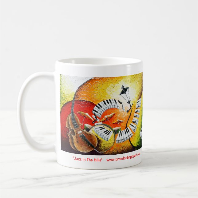 Jazz dans la tasse de café de collines (Gauche)