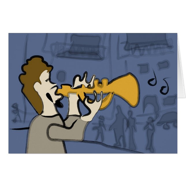 Jazz de la Nouvelle-Orléans (Devant horizontal)