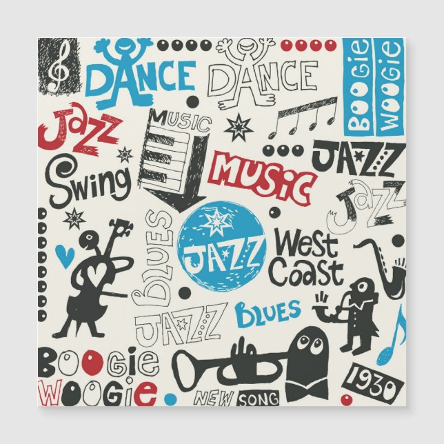 Jazz Doodle: Eclectic Music Mix (Front)