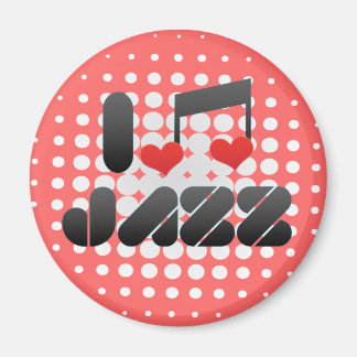 Jazz fan magnet
