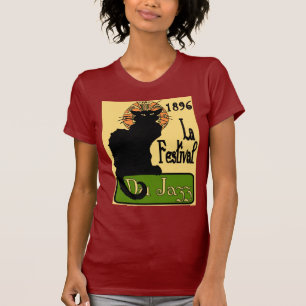Jazz Fest Chat Noir 1896 T-Shirt