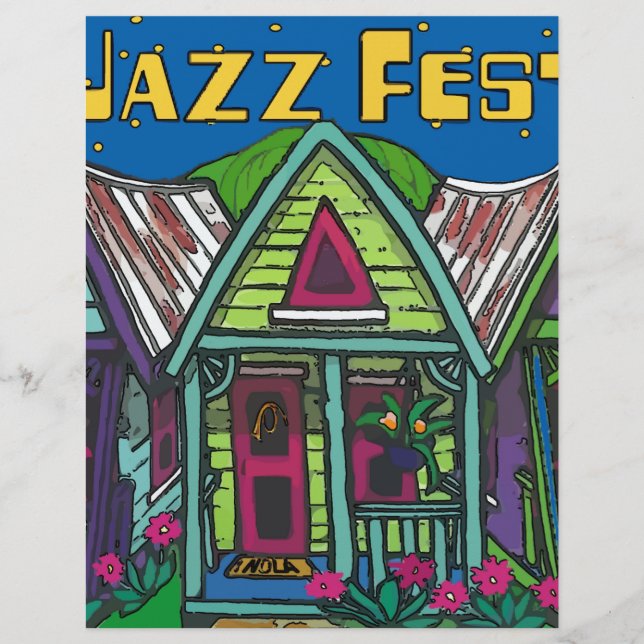 Jazz fest Houses (Front)