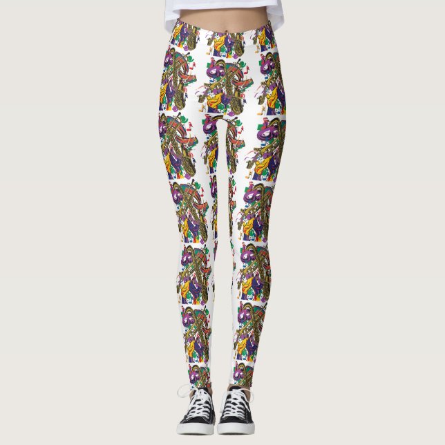 Jazz Fest Leggings (Front)
