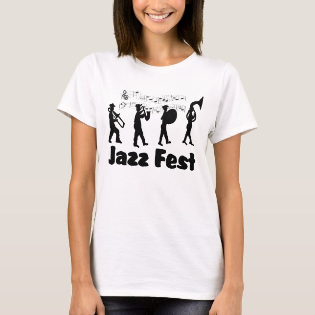 Jazz fest Marching People T-Shirt (Front)