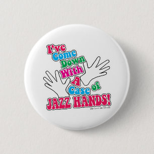 Jazz Hands! 2 Inch Round Button