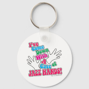 Jazz Hands! Keychain