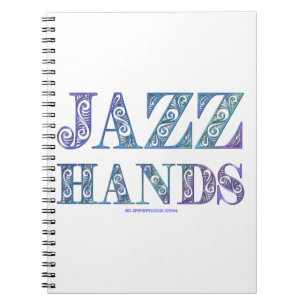 Jazz Hands Notebook
