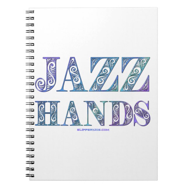 Jazz Hands Notebook (Front)