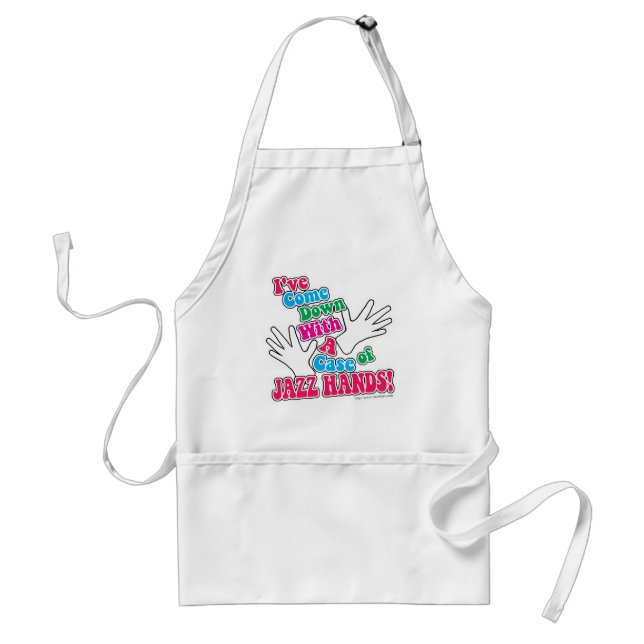 Jazz Hands! Standard Apron (Front)